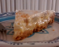 Torta de banana e doce de leite