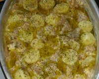 Frango com batatas no forno simples