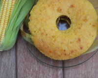Bolo de milho verde com coco