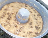 Pudim de chocolate no microondas