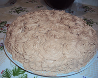 Bolo mousse de chocolate