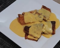 Filé de peixe ao molho de maracujá