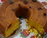Bolo de milho com requeijão