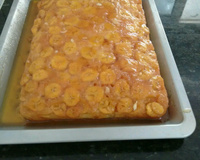 Bolo de banana caramelizado