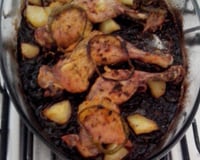 Coxa e sobrecoxa assada