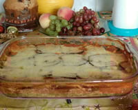 Berinjela ao forno light