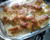 Couve-flor gratinada