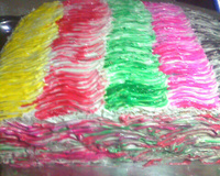 Bolo de festa confeitado fácil