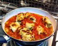 Filé de frango recheado