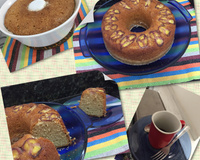 Bolo de banana de liquidificador