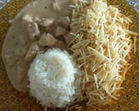 Estrogonofe de frango simples