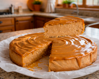 Já anota pro fim de semana: torta cremosa de queijo com doce de leite que arranca  aquele "UAU!" a cada colherada