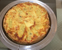 Quiche de frango (super leve e saboroso )