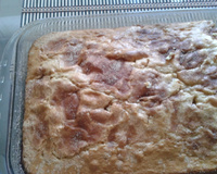 Bolo com banana e canela