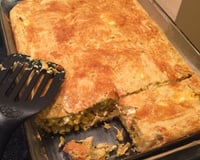 Empadão de frango cremoso