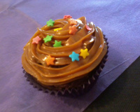 Cupcake de chocolate