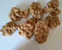 Pé de moleque de leite condensado