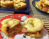 Cachorro quente ao forno