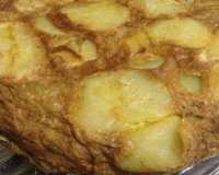 Tortilha de batata e cebola