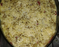 Lasanha de frango ao molho branco