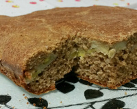 Bolo de banana integral sem lactose