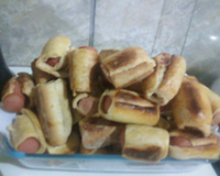 Enroladinho de salsicha