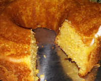 Bolo de milharina da D. Ilza