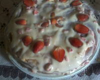 Recheio fácil de morango