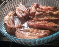 Costela suína ao forno