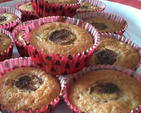 Cupcake de Banana com Canela
