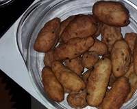 Bolinho de chuva salgado diferente