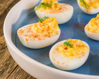 Ovos deviled: ovos recheados e apimentados
