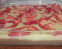 Escondidinho de morango da Dandara