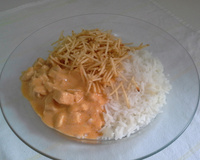 Estrogonofe de frango da Kalil