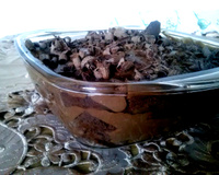 Bolo pavê de chocolate e capuccino