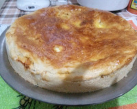 Torta de frango com massa de pão