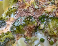 Gratinado de brócolis com batata