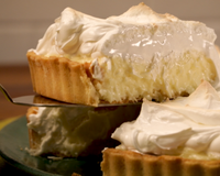 Torta cremosa de coco