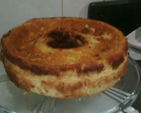 Bolo de leite de liquidificador