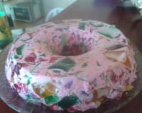 Gelatina colorida simples