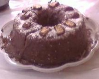 Bolo de chocolate com coco