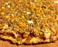 Massa de pizza de couve-flor