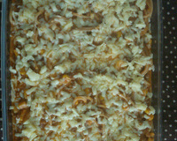 Macarrão com carne moída