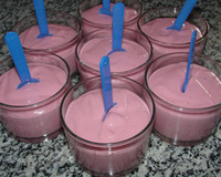 Sobremesa tipo Danoninho caseiro