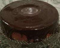 Bolo vulcão de cenoura