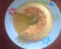 Pudim fácil de micro-ondas