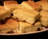 Torta de ricota com passas