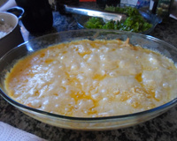 Fricassê saboroso de frango