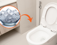 Truque do gelo no vaso sanitário funciona mesmo? Veja porque essa técnica ficou popular e como fazer em casa