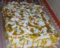 Bolo de maracujá trufado